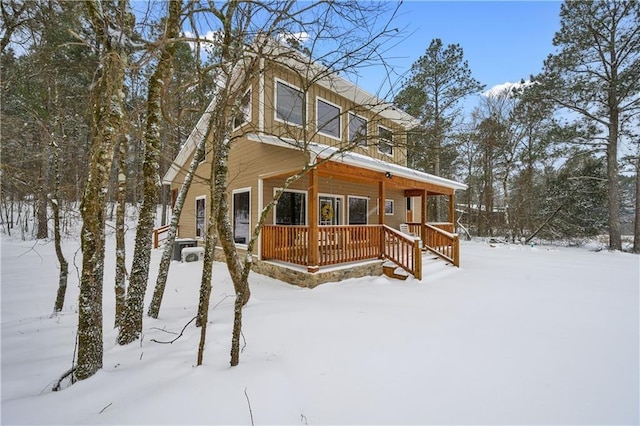 944 Camp Ranch Rd, Broken Bow, OK 74728 - view of front of house featuring a porch