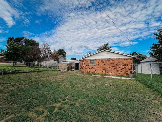 309 N Spencer Ave, Hinton, OK 73047 - view of fenced backyard
