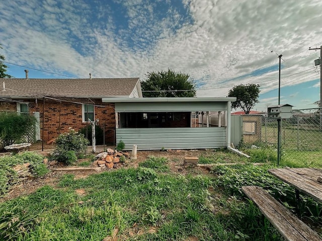 309 N Spencer Ave, Hinton, OK 73047 - view of front of house with brick siding