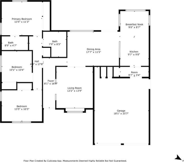 8316 NW 39th St, Bethany, OK 73008 - view of floor plan / room layout