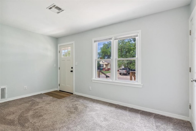 1436 NW 97th St, Oklahoma City, OK 73114 - carpeted entryway featuring baseboards