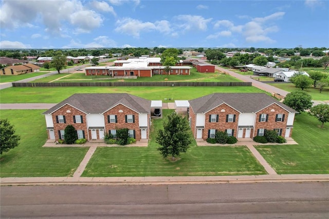 1501 N Wade St, Sayre, OK 73662 - aerial perspective of suburban area