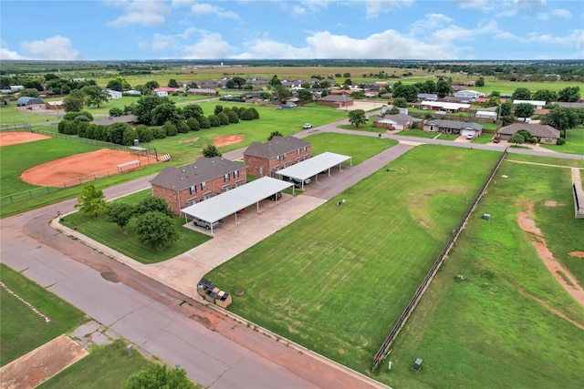 1501 N Wade St, Sayre, OK 73662 - drone / aerial view