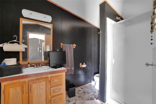 11567 N 1790th Rd, Sayre, OK 73662 - full bath featuring vanity and a shower