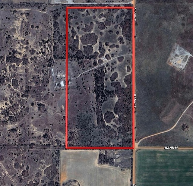 11567 N 1790th Rd, Sayre, OK 73662 - map / location with property parcel outlined