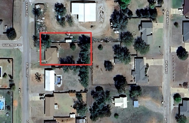 418 N Electra St, Sayre, OK 73662 - map / location with property boundaries highlighted