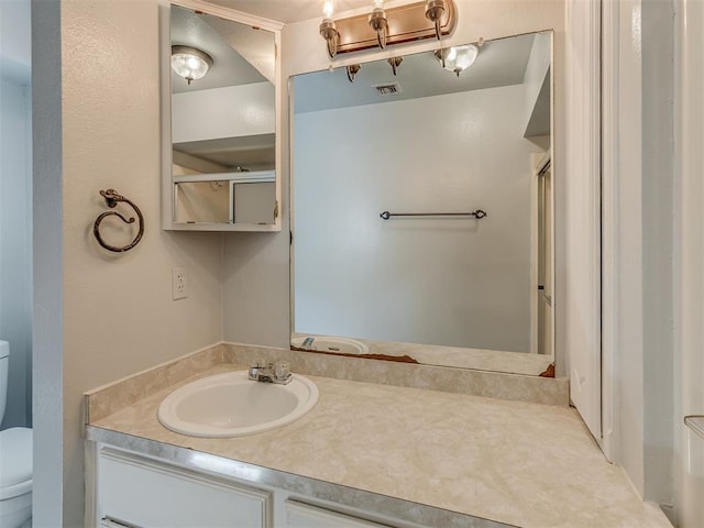 1713 SE 14th St, Moore, OK 73160 - full bathroom with vanity and a shower with door