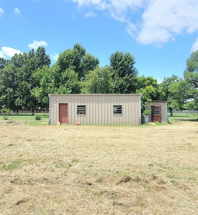 1117 Moose St, Yukon, OK 73099 - view of pole building