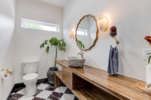 1432 NE Euclid St, Oklahoma City, OK 73117 - half bath featuring toilet and vanity