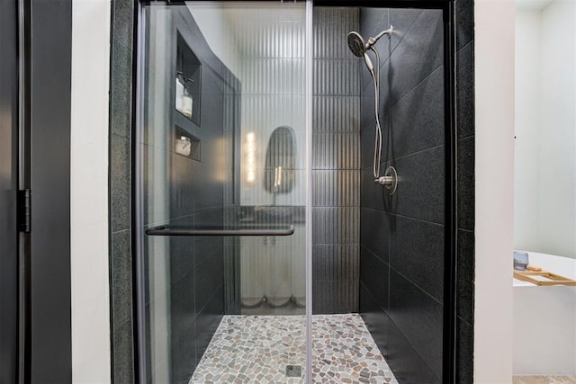 1432 NE Euclid St, Oklahoma City, OK 73117 - bathroom featuring a shower stall