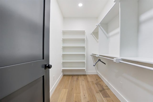 1432 NE Euclid St, Oklahoma City, OK 73117 - spacious closet featuring light wood finished floors