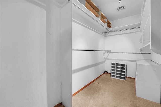 22117 E 1250th Rd, Rocky, OK 73661 - spacious closet featuring carpet
