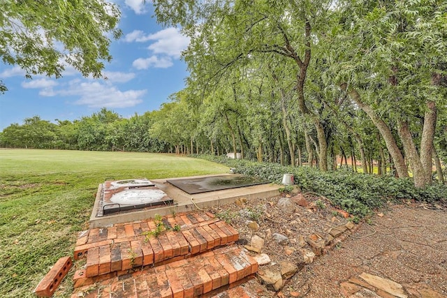 22117 E 1250th Rd, Rocky, OK 73661 - view of green lawn