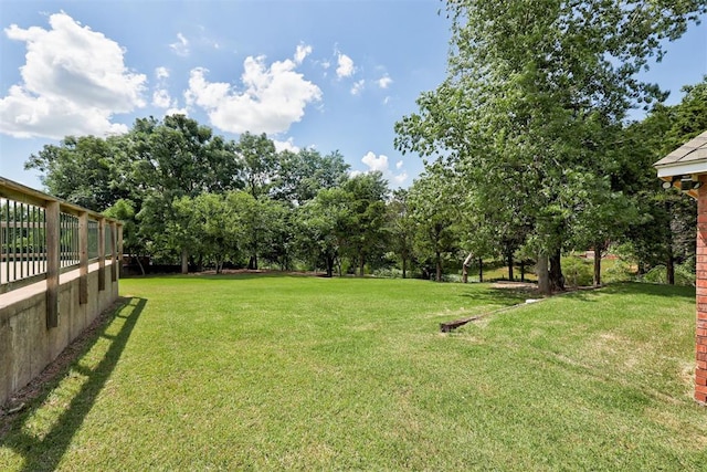11409 SW 109th St, Mustang, OK 73064 - view of green lawn