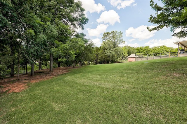 11409 SW 109th St, Mustang, OK 73064 - view of yard