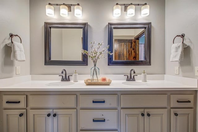 9020 NW 147th Ter, Yukon, OK 73099 - full bath featuring double vanity