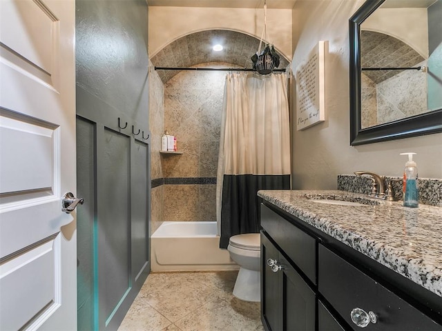 7032 NW 159th Pl, Edmond, OK 73013 - bathroom with vanity and shower / bath combo