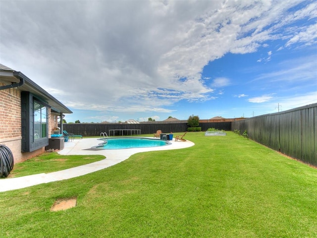 7032 NW 159th Pl, Edmond, OK 73013 - view of pool featuring a fenced backyard and a patio