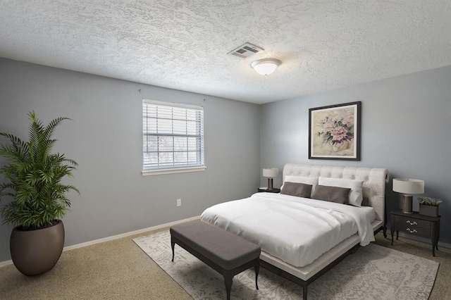 10900 Rock Ridge Rd, Oklahoma City, OK 73120 - carpeted bedroom with a textured ceiling