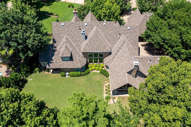 1608 Mulholland Dr, Edmond, OK 73003 - aerial view of property and surrounding area