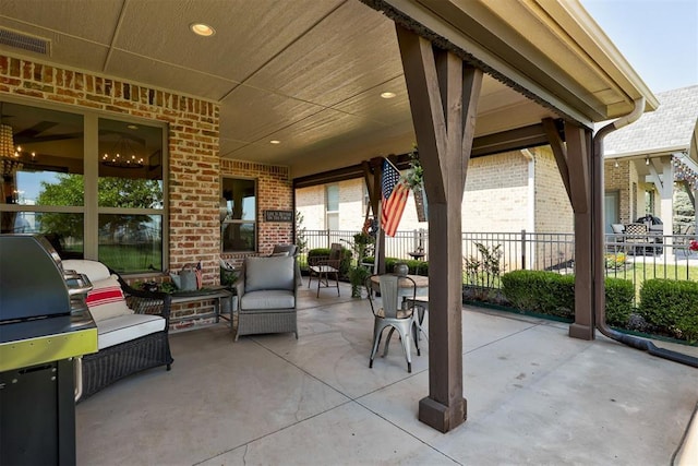 209 Pont Julienn Ct, Edmond, OK 73034 - view of patio / terrace