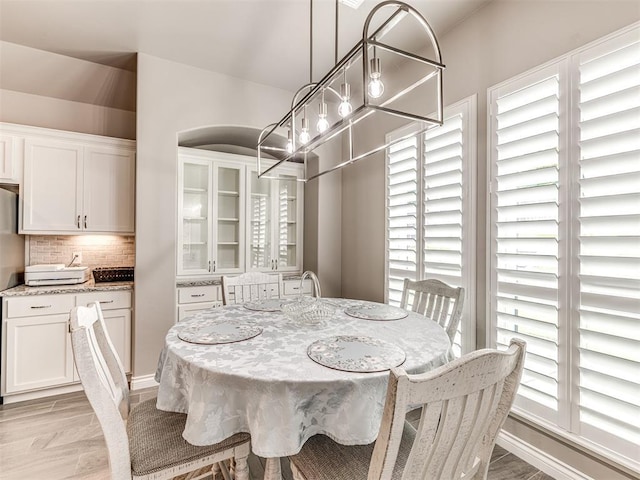 210 Bulverde Dr, Norman, OK 73069 - dining room with light wood-type flooring