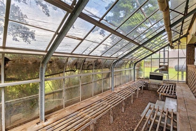 717 Maple St, Weatherford, OK 73096 - view of unfurnished sunroom