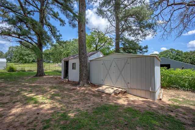 29877 Fishmarket Rd, Macomb, OK 74852 - view of shed