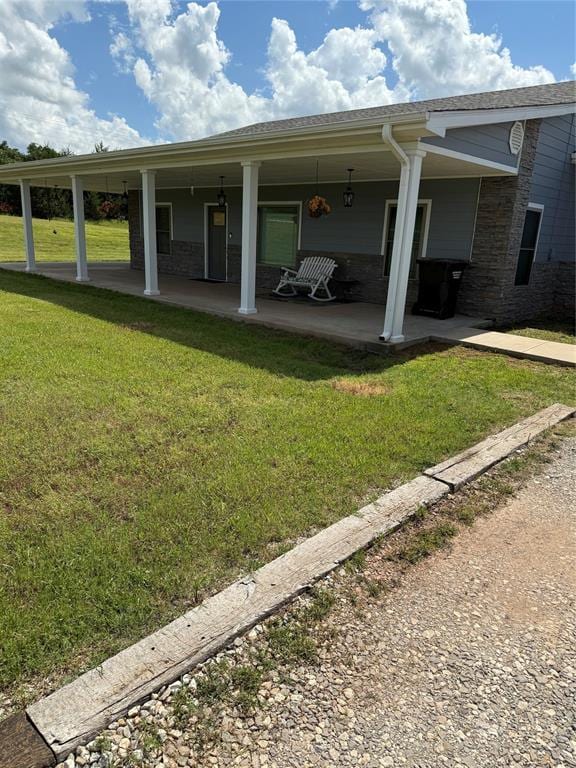 105967 S Rolling Hills Dr, Meeker, OK 74855 - view of vehicle parking