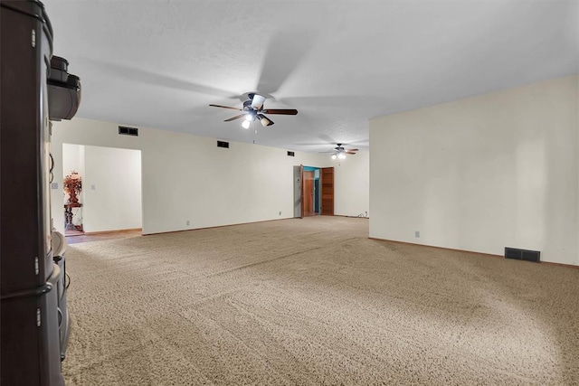 315 W 6th St, Cordell, OK 73632 - unfurnished room with a ceiling fan and carpet