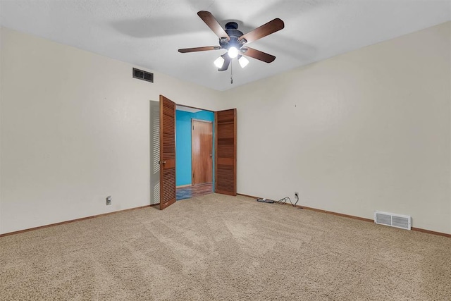 315 W 6th St, Cordell, OK 73632 - unfurnished room featuring ceiling fan and carpet floors