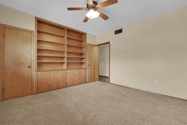 315 W 6th St, Cordell, OK 73632 - unfurnished bedroom featuring carpet and a ceiling fan
