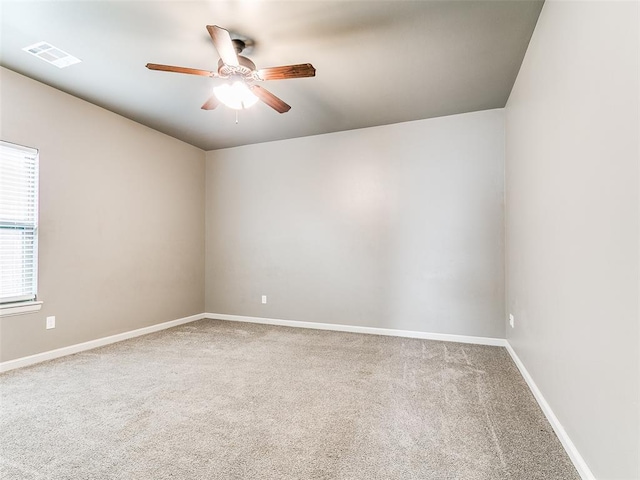 3009 Cordova Ct, Norman, OK 73072 - spare room featuring carpet and ceiling fan