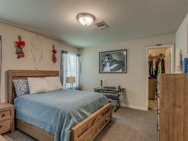 9505 SW 27th St, Oklahoma City, OK 73128 - carpeted bedroom with a spacious closet and a closet