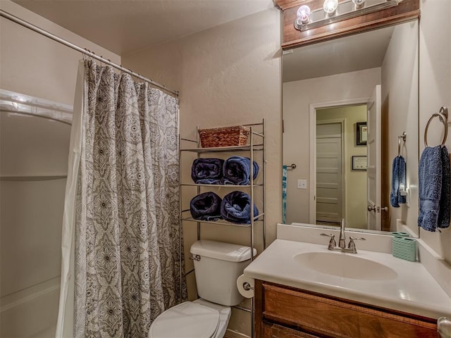 9505 SW 27th St, Oklahoma City, OK 73128 - full bath featuring vanity and toilet