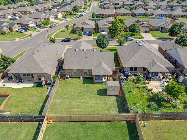 9505 SW 27th St, Oklahoma City, OK 73128 - aerial perspective of suburban area