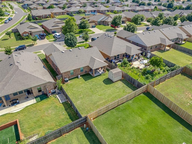 9505 SW 27th St, Oklahoma City, OK 73128 - aerial view of residential area