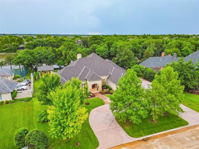 18816 Otter Creek Dr, Edmond, OK 73012 - view from above of property