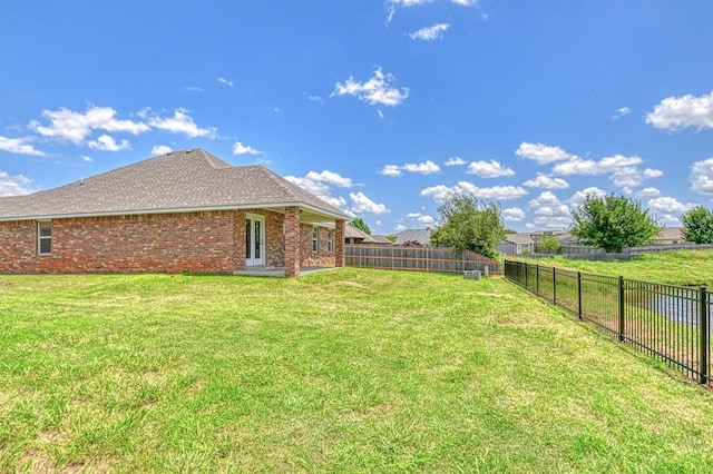 816 Lakeview Dr, Moore, OK 73160 - view of fenced backyard