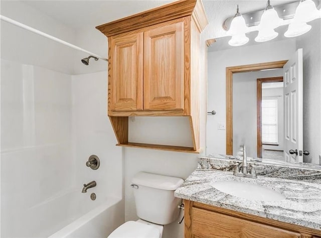 4601 Churchill, Shawnee, OK 74804 - full bathroom with vanity and shower / bath combination