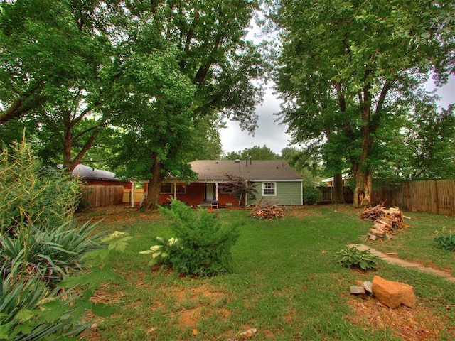 1213 Leslie Ln, Norman, OK 73069 - view of fenced backyard