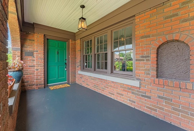 416 W Hill St, Oklahoma City, OK 73118 - entrance to property with a porch and brick siding