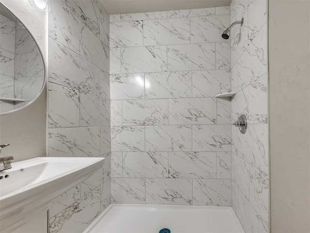 6617 NW 31st St, Bethany, OK 73008 - full bath with a tile shower