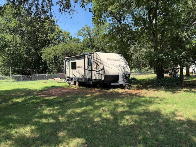 342532 E 1020th Rd, Meeker, OK 74855 - view of yard with view of wooded area
