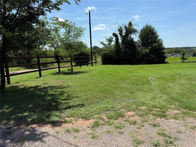 342532 E 1020th Rd, Meeker, OK 74855 - view of yard