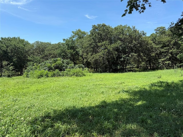 342532 E 1020th Rd, Meeker, OK 74855 - view of yard with a wooded view and a view of countryside