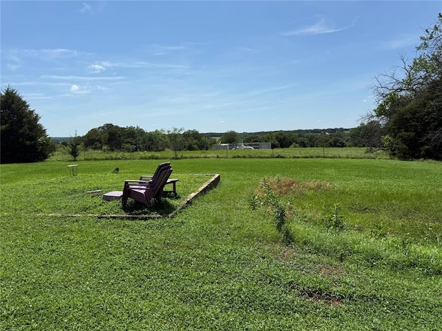 342532 E 1020th Rd, Meeker, OK 74855 - view of yard with a rural view