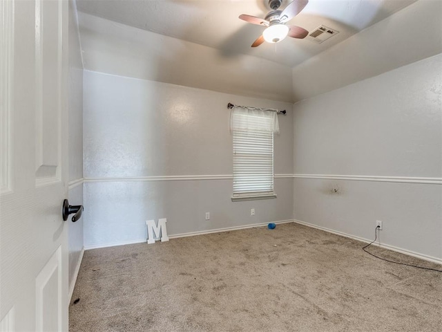 7300 NW 109th St, Oklahoma City, OK 73162 - spare room featuring carpet floors and a ceiling fan