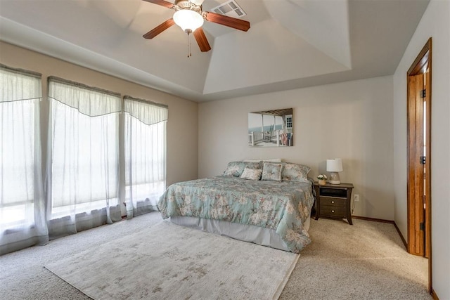 3000 Hampshire Ln, Oklahoma City, OK 73179 - bedroom featuring carpet floors and ceiling fan
