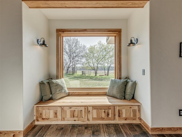 29490 County Road 180th Rd, Stillwater, OK 74075 - living area with dark wood-style flooring and baseboards
